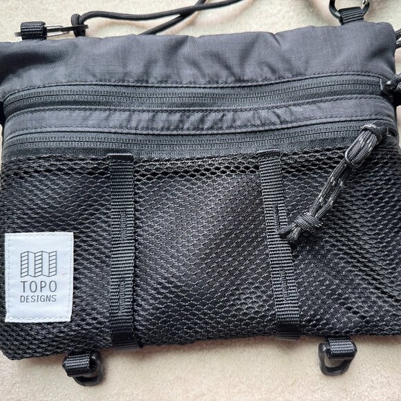 Topo Designs Mountain Accessory Bag - Black - Picture 5 of 5